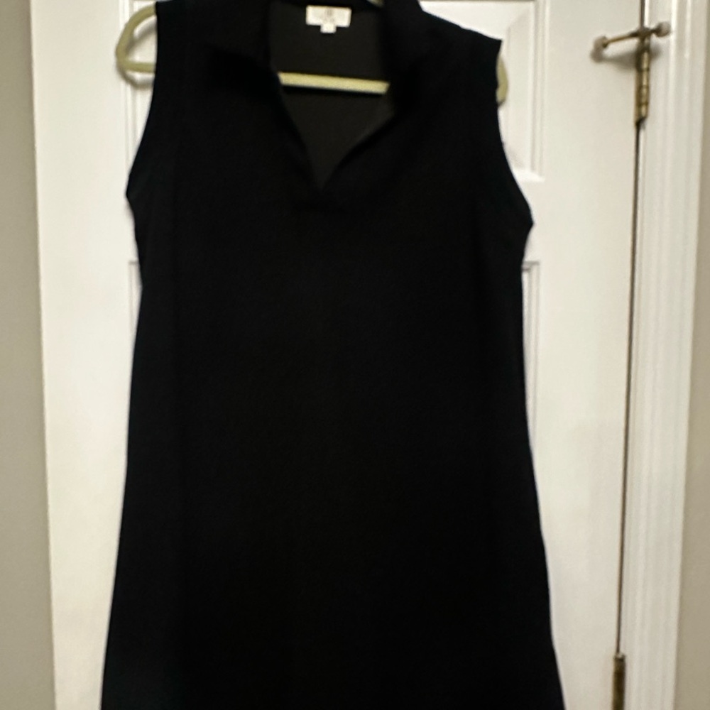 Elegant Black Sleeveless Dress